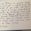 Le petit mot du président sur le livre d&#039;or de  la  congrégation
